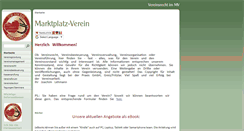 Desktop Screenshot of marktplatz-verein.de
